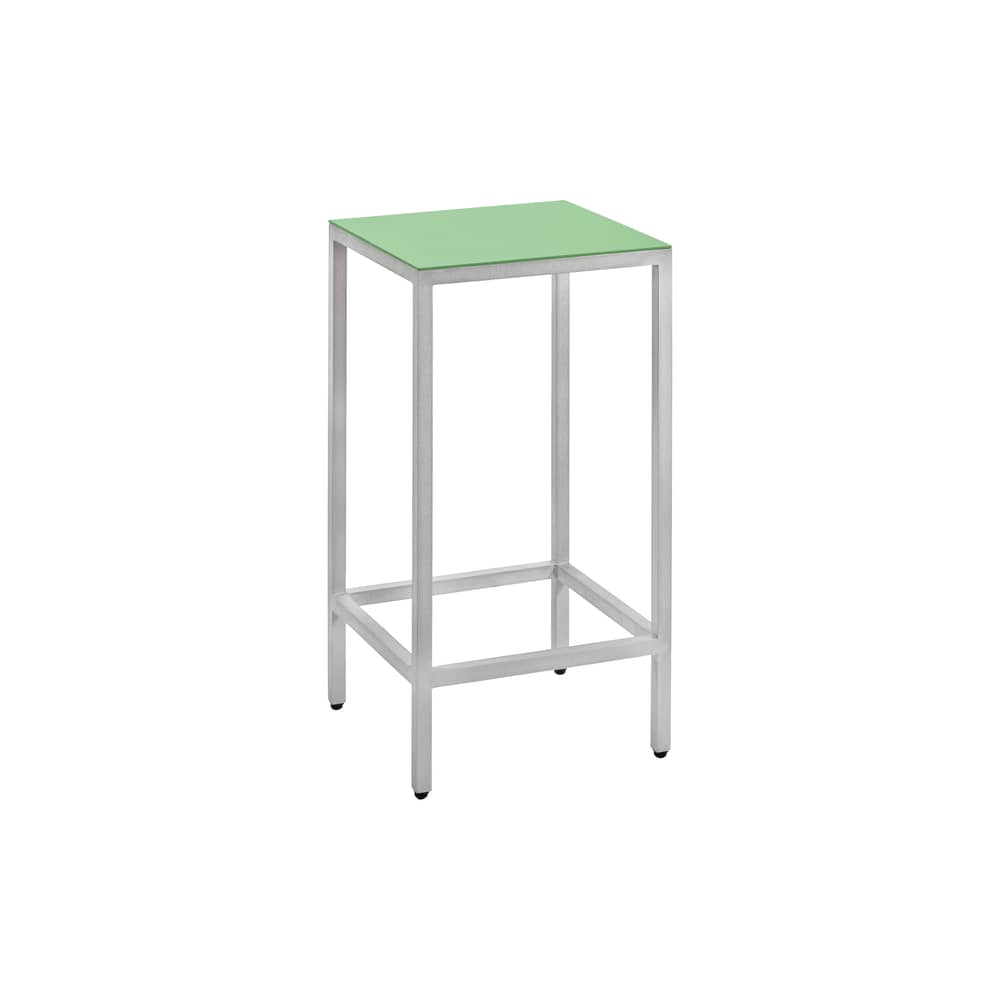Tabouret haut Alu Stool / Medium - H 65 cm - valerie objects - Vert - Aluminium