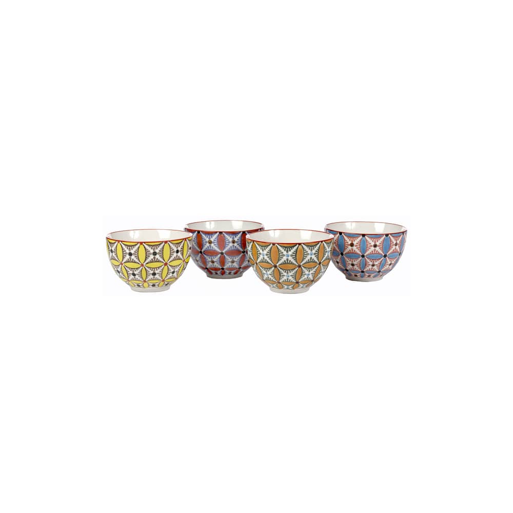 Set de 4 bols Hippy céramique multicolore - Pols Potten - Multicolore - Céramique vitrifiée