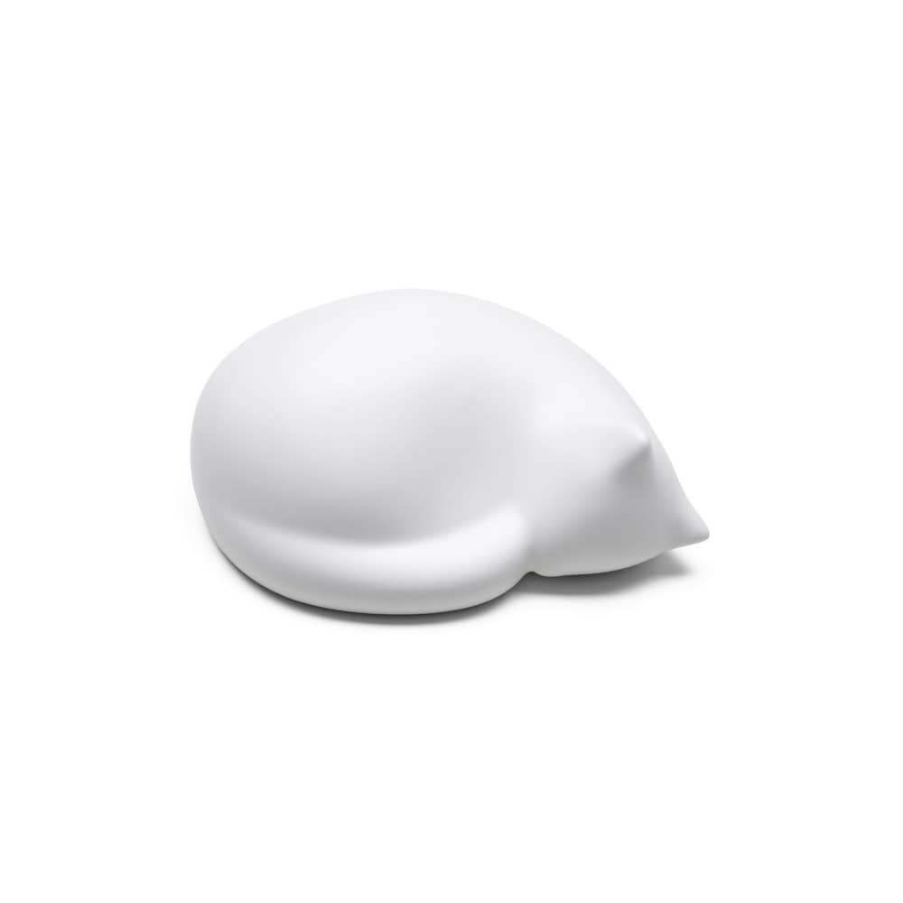 Décoration Resting Cat céramique blanc / Small - 27 x 21 cm - Vitra - Blanc - Céramique