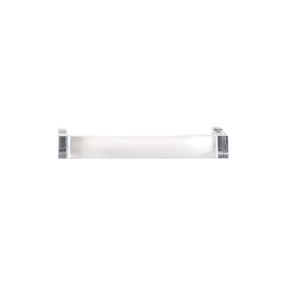 Porte-serviettes mural Rail plastique transparent / L 30 cm - Kartell - Cristal - PMMA
