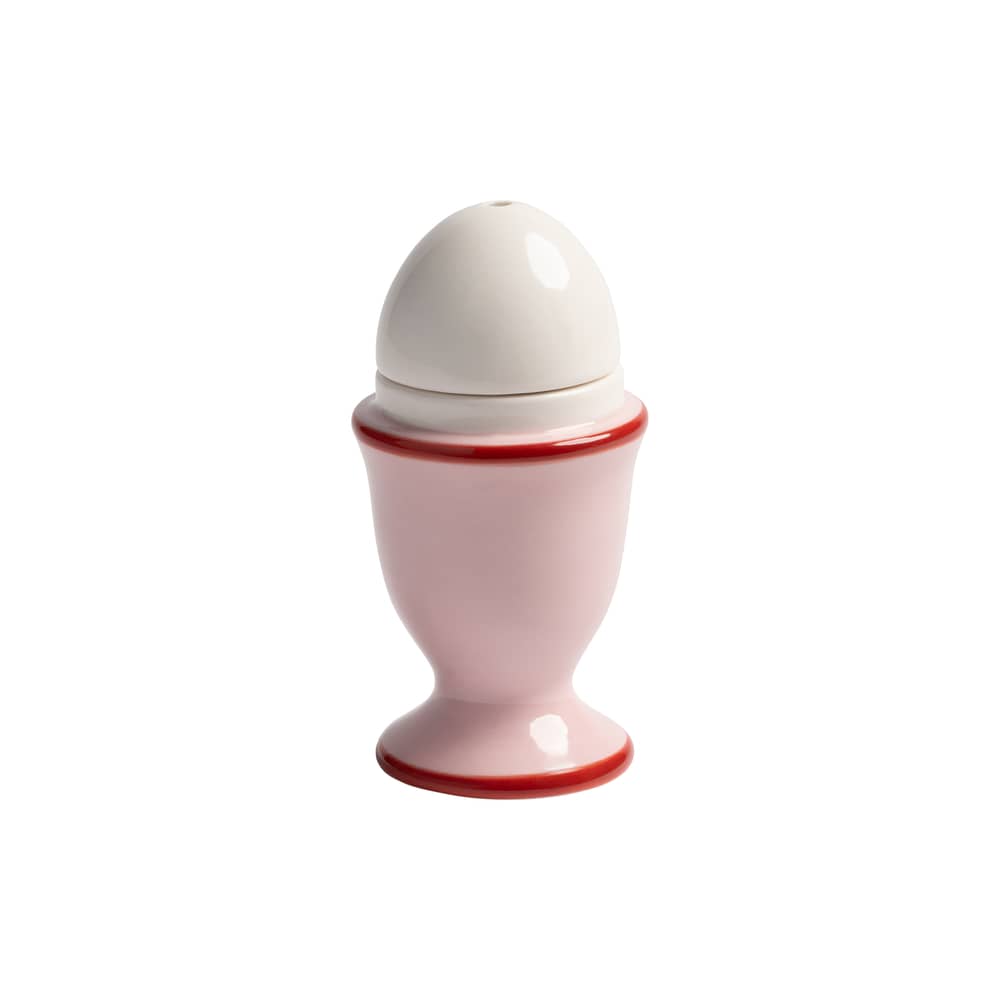 Ensemble salière et poivrière Egg céramique - & klevering - Rose - Grès