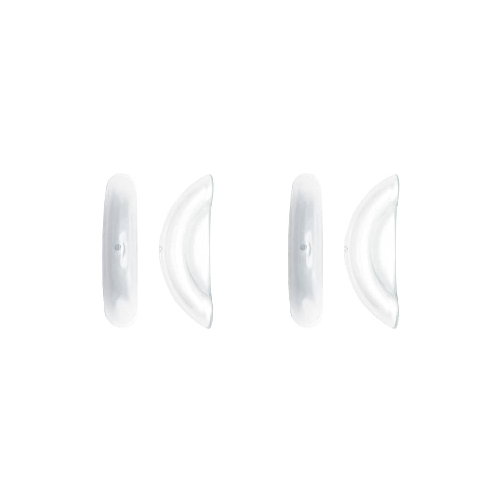  Accessory plastic material transparent / Set of 4 Furniture glides for AA Armchairs - AIRBORNE - Transparent - PVC