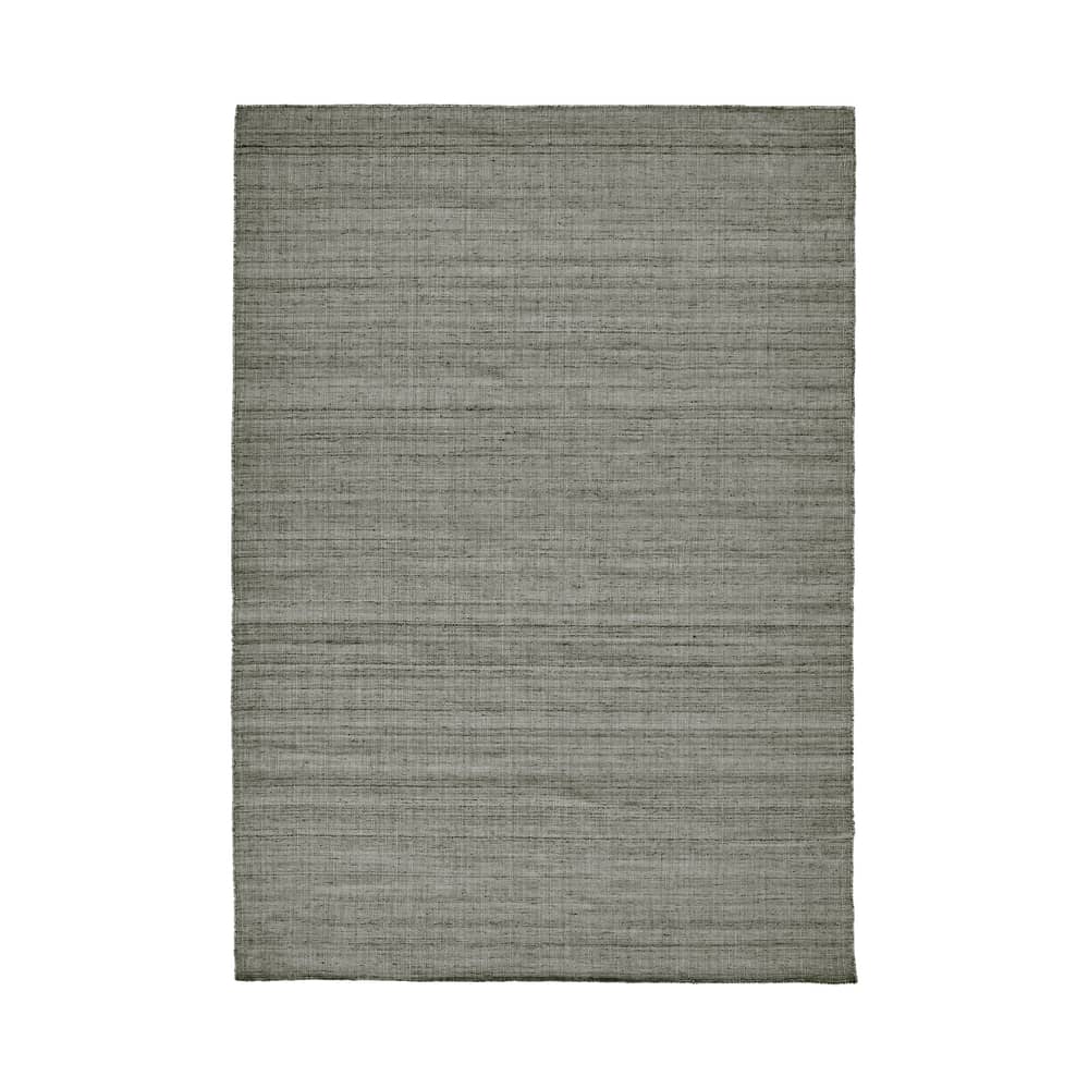 Tapis d\'extérieur Haze noir / 140 x 200 cm - Hay - Noir - Polyester recyclé, Viscose