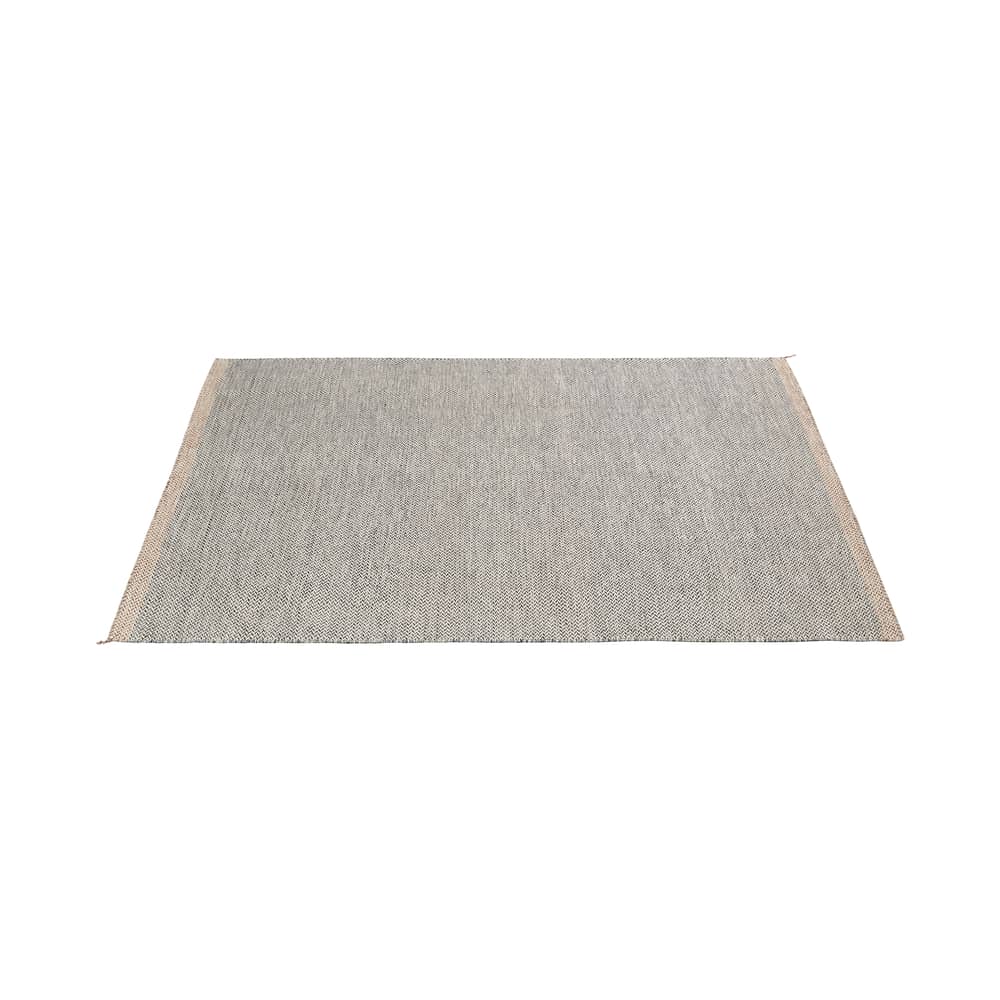 Tappeto PLY / 200 x 300 cm - Tessuto a mano - Muuto - Nero & bianco - Lana
