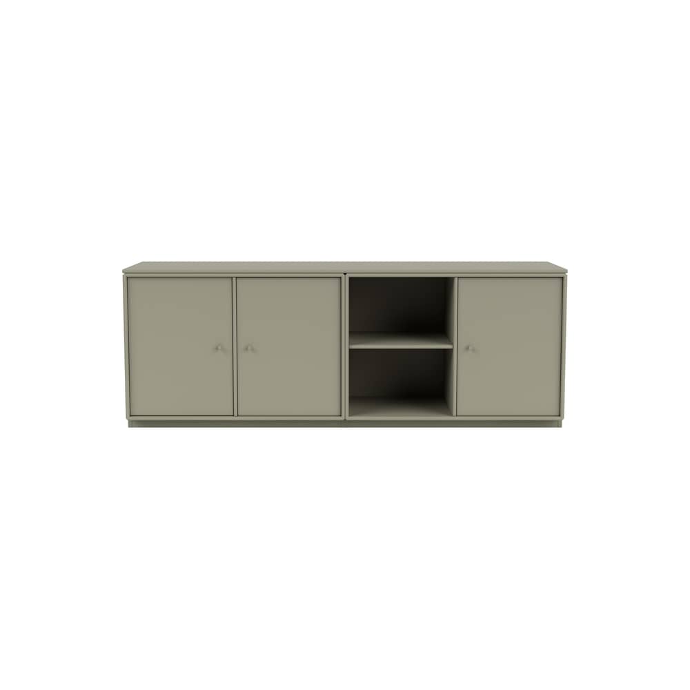 Save Dresser wood grey / W 139.2 x D 38 x H 51 cm - MONTANA - Fennel 144 - Lacquered MDF