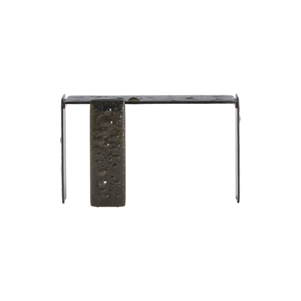 Konsole Opalia glas braun / 136 x 41 x H 80 cm - Glas Italia - Bronze - Glas