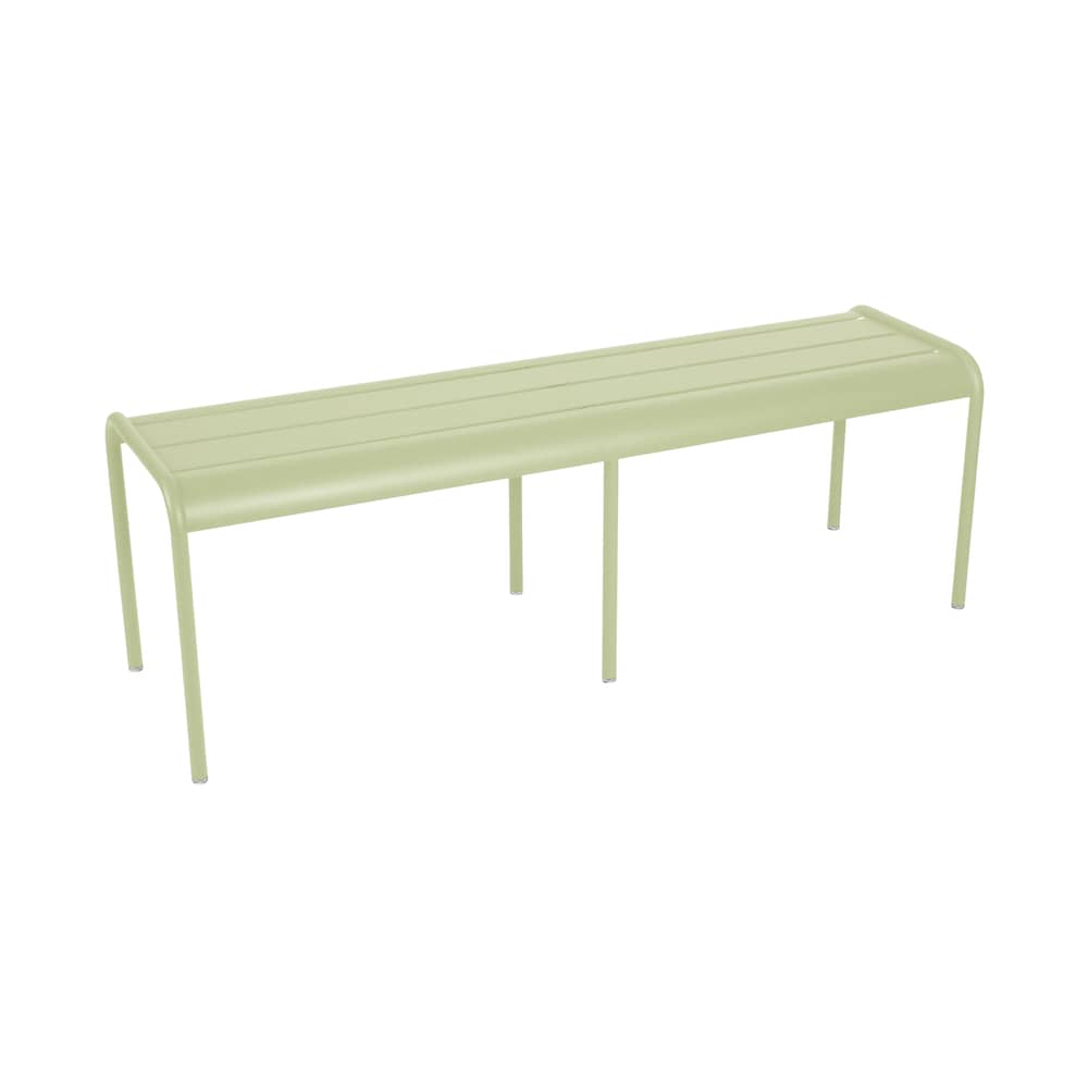 Banc Luxembourg 3/4 places / L 145 cm - Aluminium - Fermob - Tilleul - Aluminium laqué