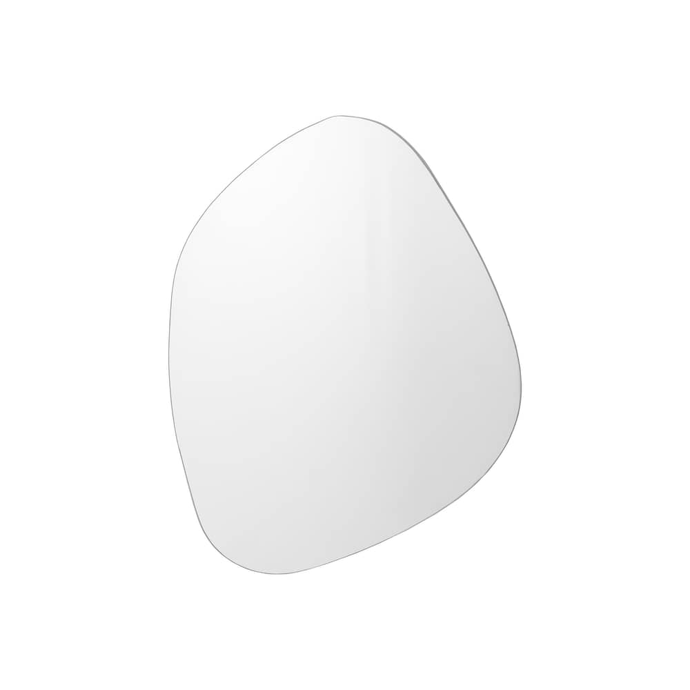 Miroir mural Aimie métal argent / L 56 x H 70 cm - Bloomingville - 56 x 70 cm / Argent - Acier, MDF, Verre