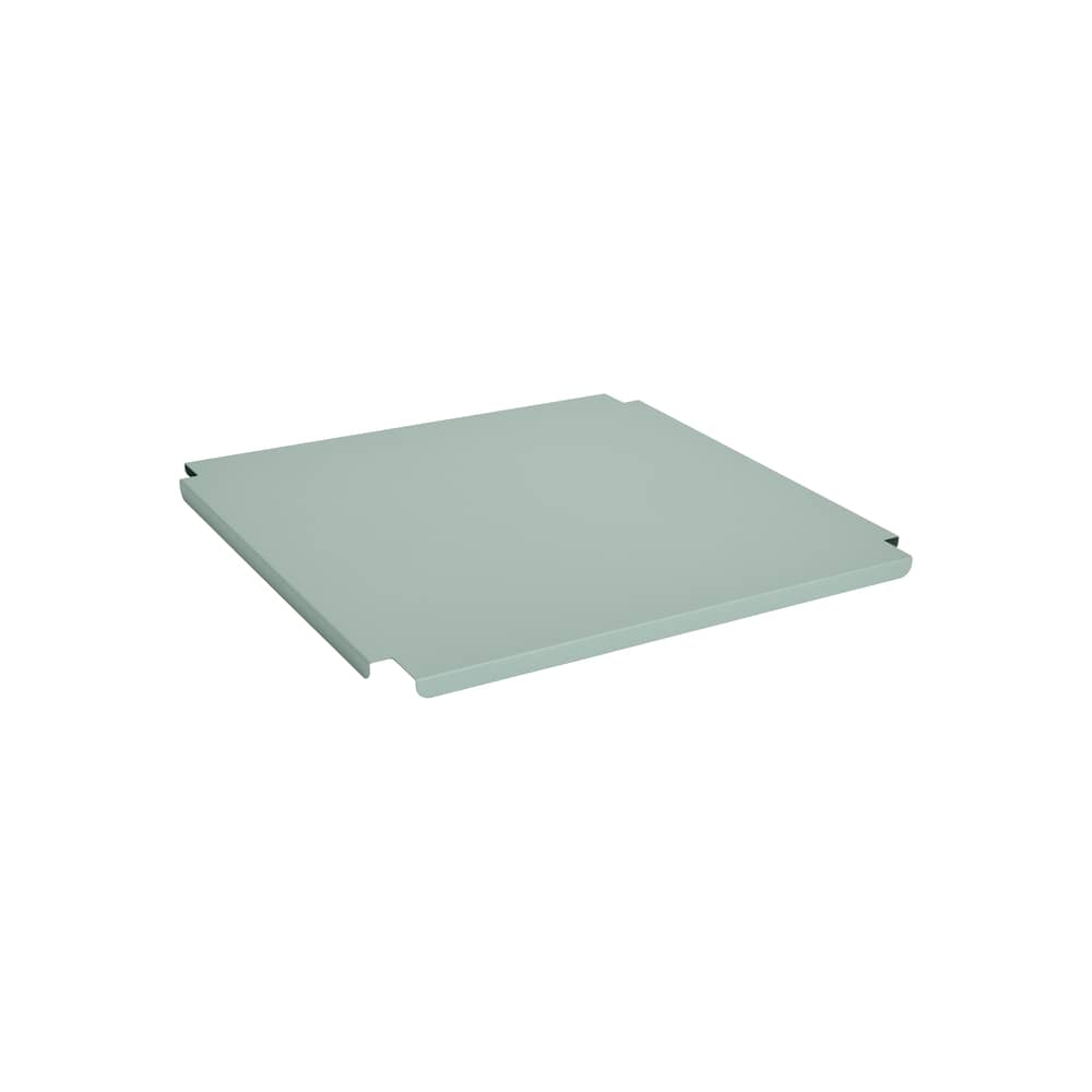 Couvercle  métal vert / Pour panier Colour Crate Large Square 42,5 x 42,5 cm - Hay - Vert Sauge - Acier