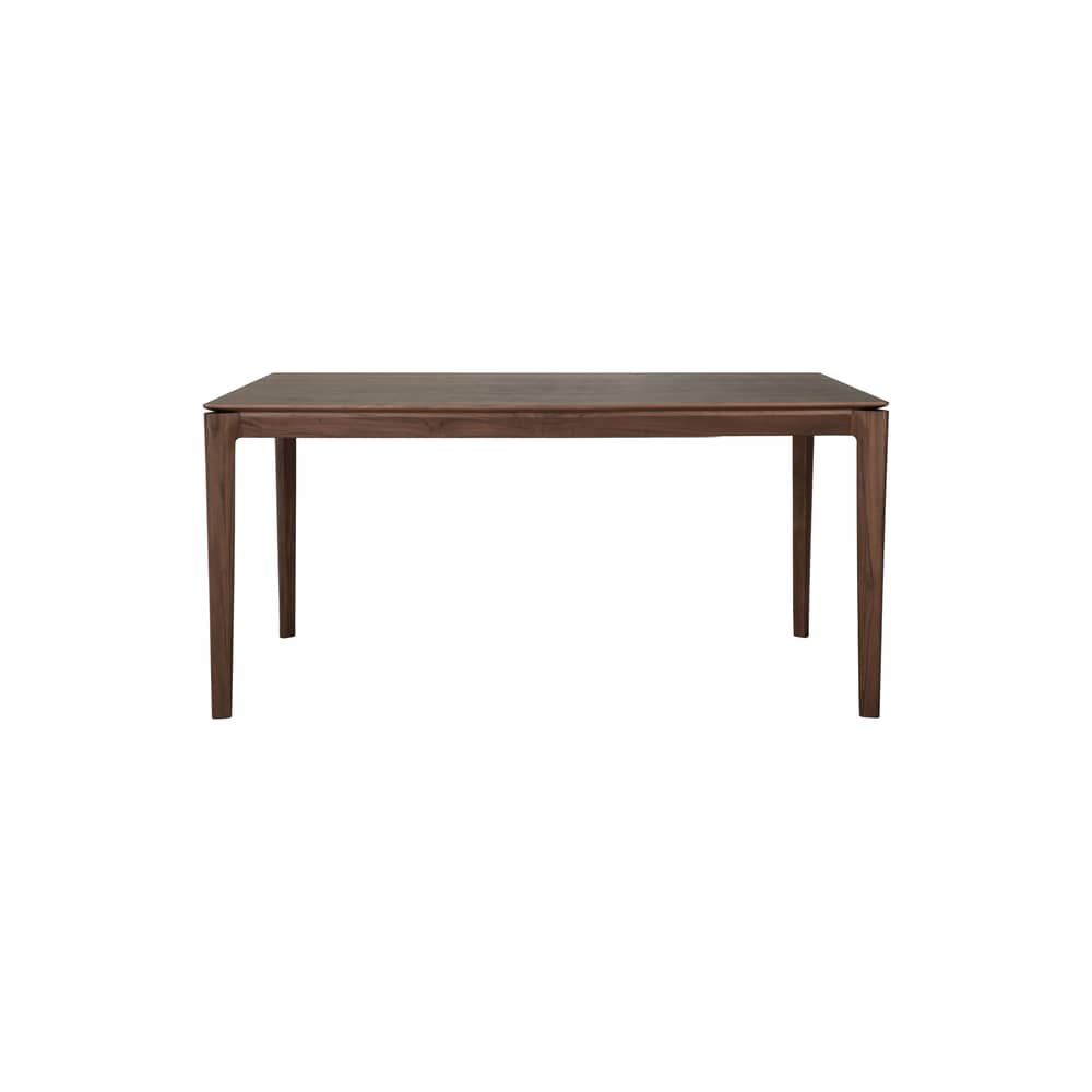 Bok Rectangular table wood brown / 160 x 80 cm - 6 persons - Ethnicraft - Burnish Teak - Brown-stained solid teak