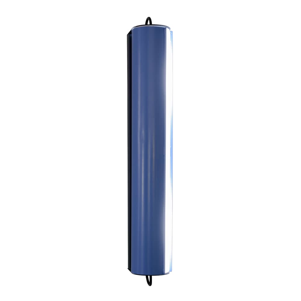 Applique Cylindrique / Longue - L 48 cm - Charlotte Perriand - Nemo - L 48 cm / Bleu clair - Aluminium peint