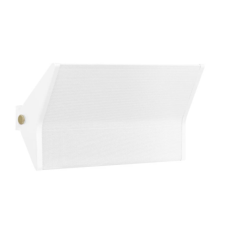 Applique G3 métal blanc / LED - Réédition 1951, Pierre Guariche - SAMMODE STUDIO - Blanc - Métal laqué, Tôle perforée