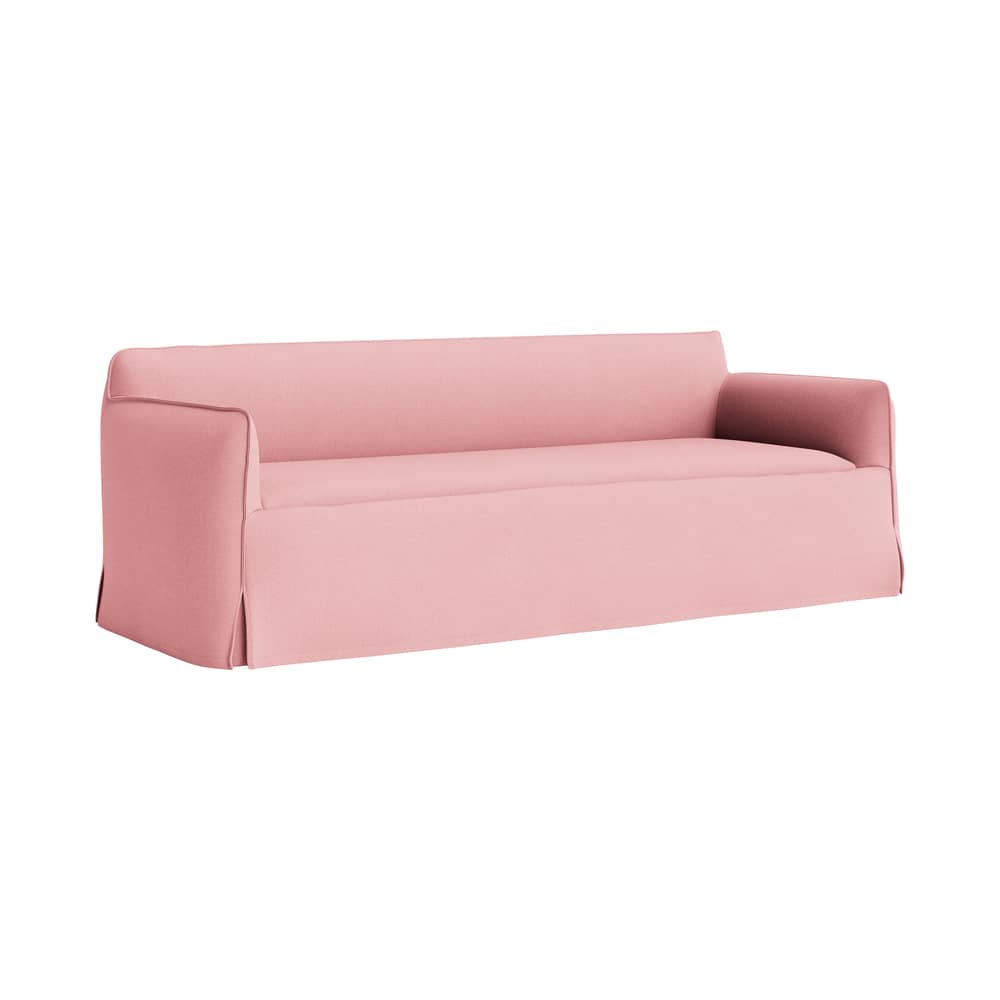 Sofa Mimi Hay / 3-Sitzer – L 230 cm - Rosa - Textil