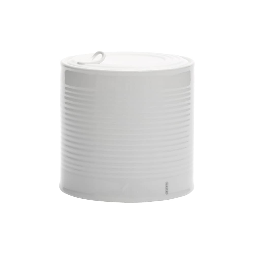 Boîte Estetico Quotidiano céramique blanc / Large - Ø 15 x H 15 cm - Seletti - A l\'unité / Blanc - Porcelaine