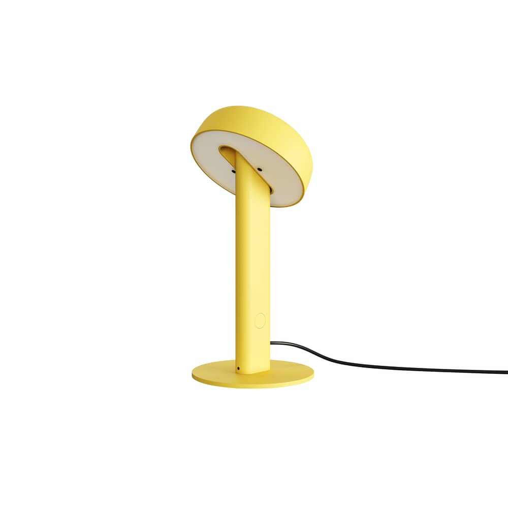 NOD LED Table lamp metal yellow / Metal - H 25 cm - TIPTOE - Naples yellow - Aluminium, Steel