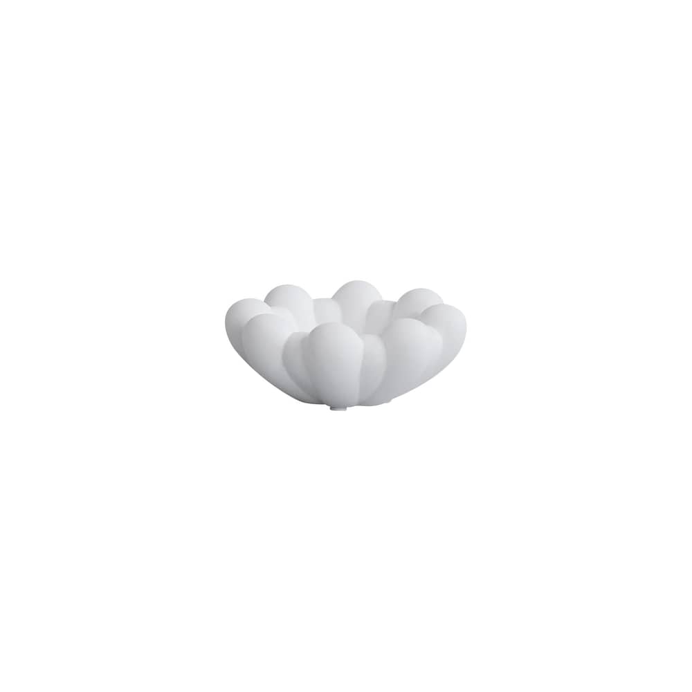 Bloom Mini Bowl ceramic white / Ø 15.5 x H 6 cm - 101 COPENHAGEN - White - Ceramic, Fibre-reinforced concrete
