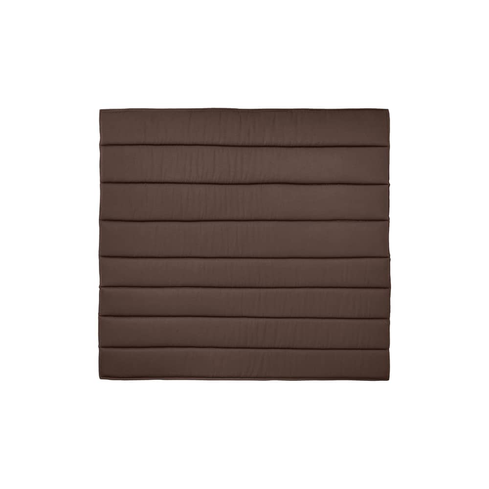 Accessoire / Coussin pour banc 2 places Dapple - Ferm Living - Chocolat foncé - Mousse, Tissu outdoor