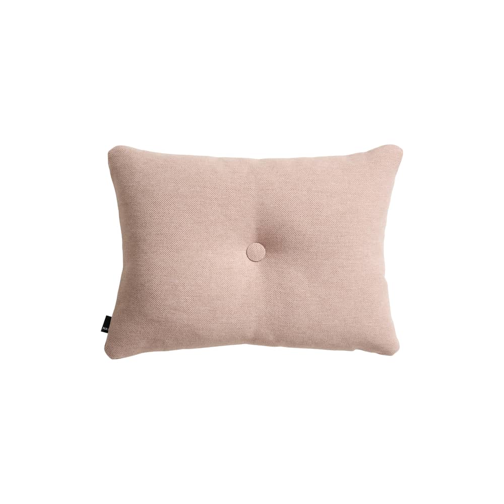 Coussin Dot Mode rose / 60 x 45 cm - Hay - Rose pétale - Polyester recyclé, Polyester vierge