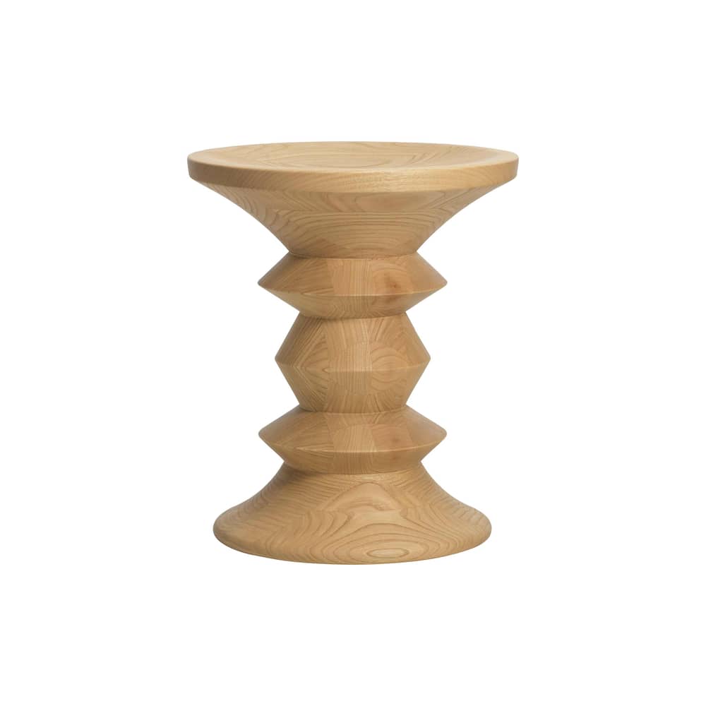 Tabouret Stools bois naturel / Modèle A - Vitra - Modèle A / Châtaignier naturel - Châtaignier massif
