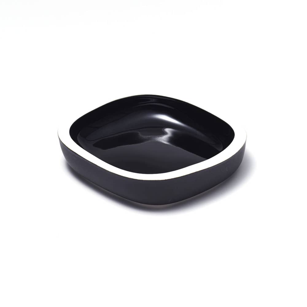 Vide-poche Sicilia / Céramique - 18 x 18 cm - Maison Sarah Lavoine - Radis noir - Céramique