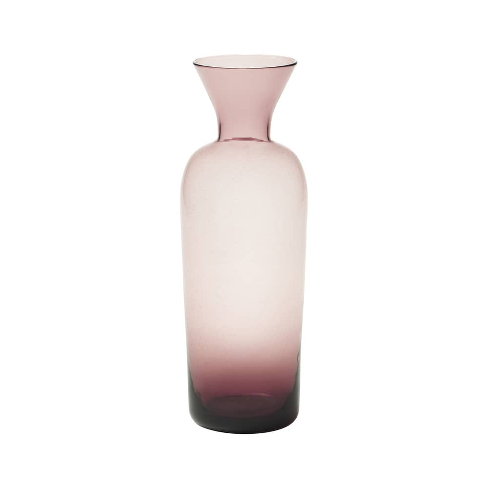 Carafe Bottiglia / H 25 cm - Bitossi Home - Violet - Verre soufflé