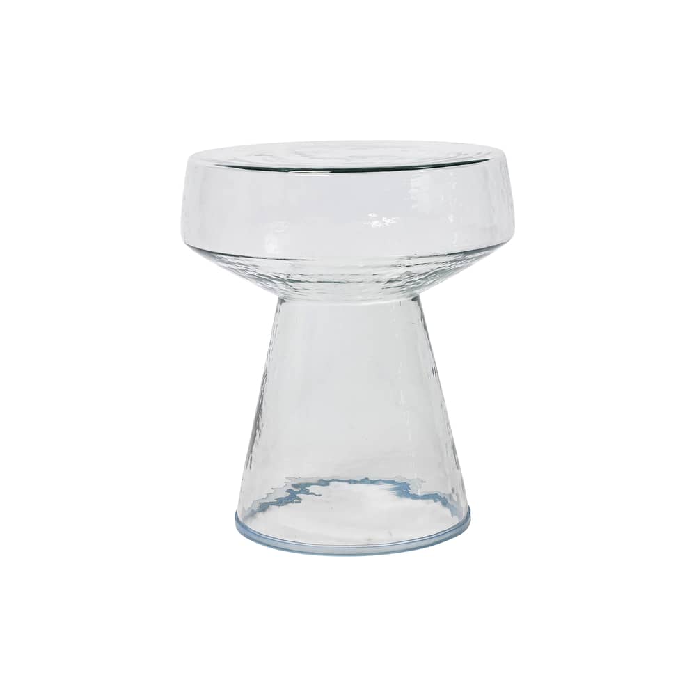 Table d\'appoint Clara verre transparent / Ø 39 x H 44 cm - BROSTE COPENHAGEN - Transparent - Verre