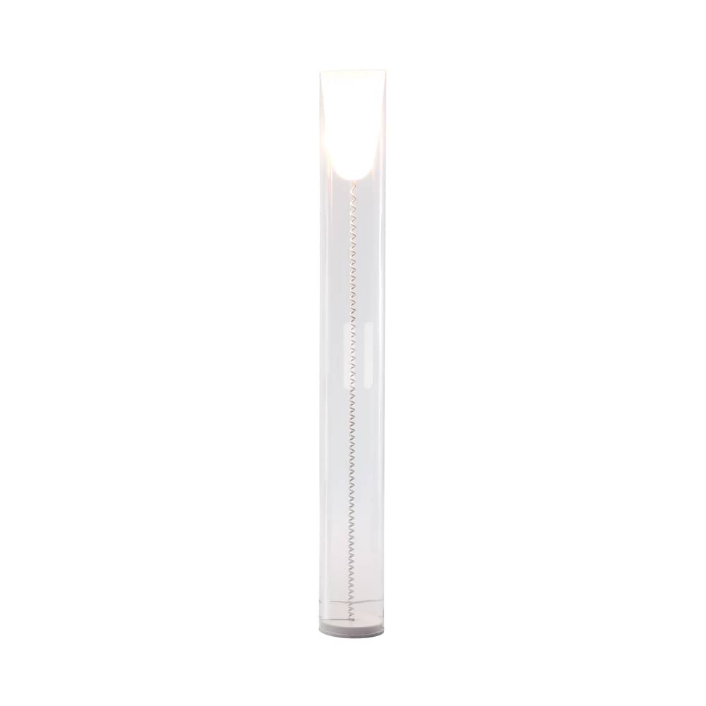 Lampada a stelo Toobe materiale plastico trasparente - Kartell - Trasparente - PMMA, policarbonato