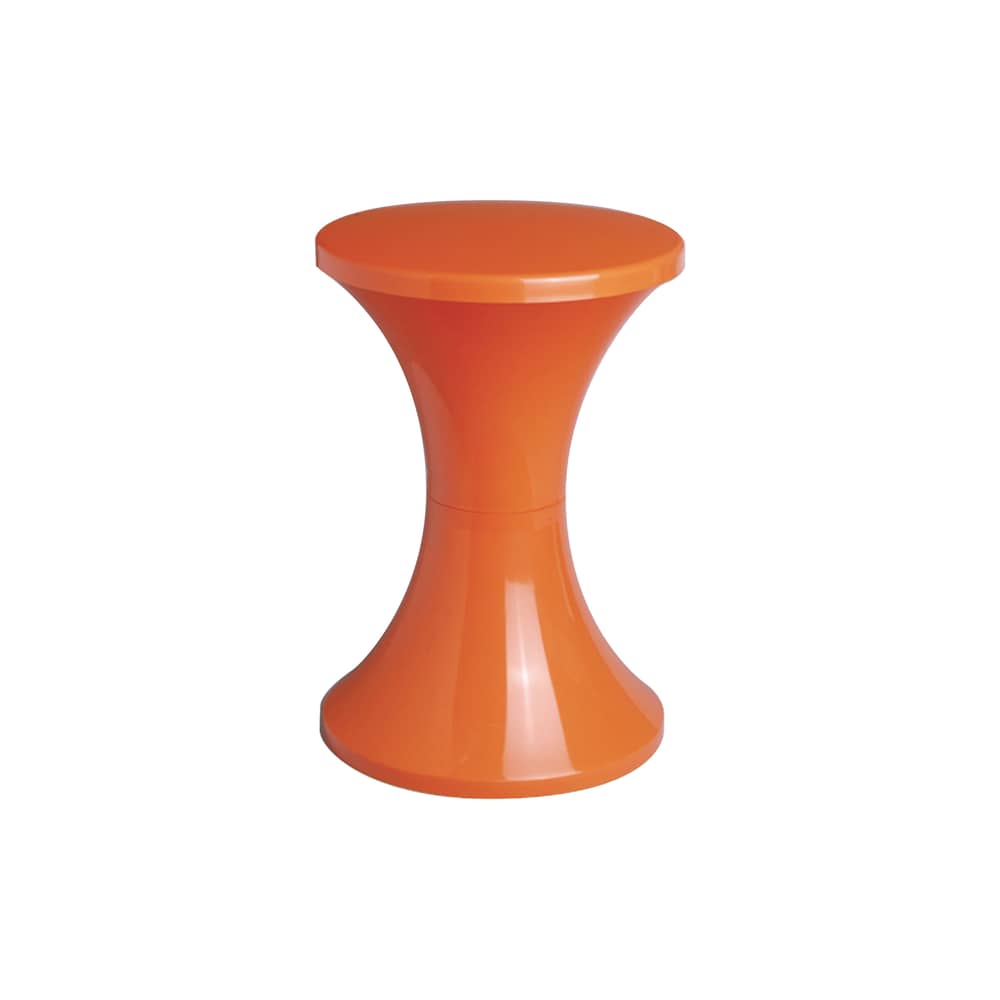 Tam Tam Pop Stool plastic material orange / Reissued 1968 - Stamp Edition - Opaque orange - Opaque polypropylene
