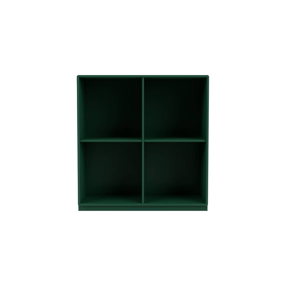 Rangement Show bois vert / L 69,6 x P 30 x H 72,6 cm - MONTANA - Pine 136 - MDF laqué