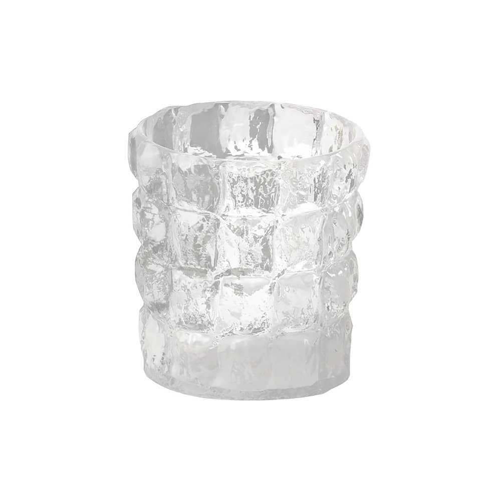 Vase Matelasse plastique transparent / Seau à glace / Corbeille - Kartell - Crital - Polycarbonate