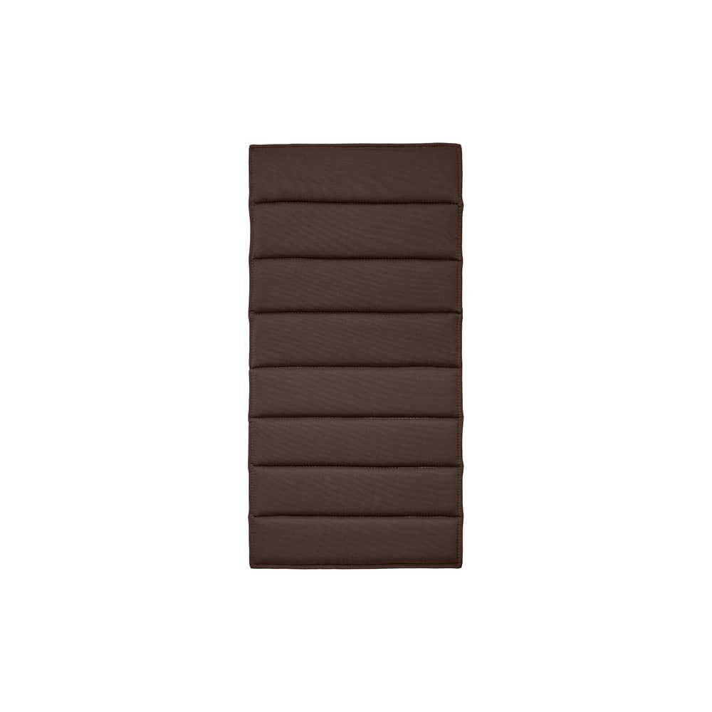 Accessorio  tessuto marrone / Cuscino per sedia e Poltroncina da pranzo Dapple - Ferm Living - Cioccolato fondente - Espanso, Tessuto outdoor
