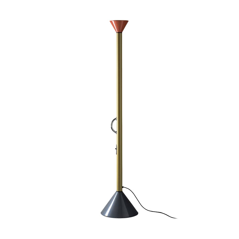 Stehleuchte Masters\' Pieces - Callimaco LED metall bunt / Ettore Sottsass, 1982 - Artemide - Bunt - Aluminium, Stahl