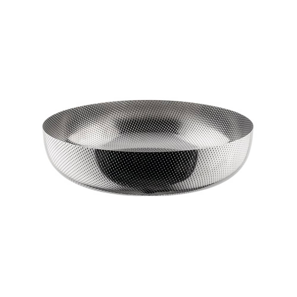 Corbeille Eot - JM17 métal / Jasper Morrison - Ø 24 cm - Alessi - Acier - Acier inoxydable