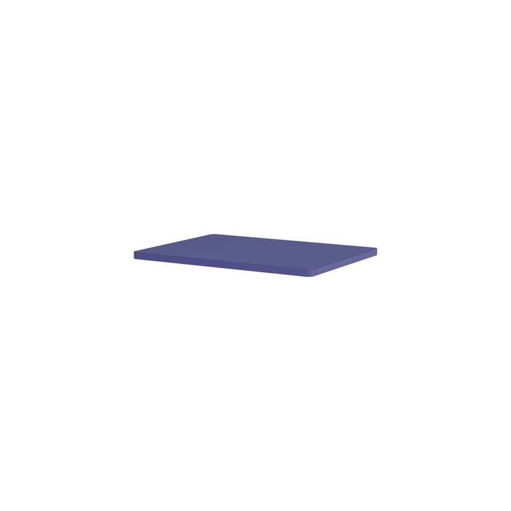  Accessory wood blue / Top Tray for Panton Wire Single - W 34.8 x D 25.7 cm - MONTANA - Monarch 135 - Lacquered MDF