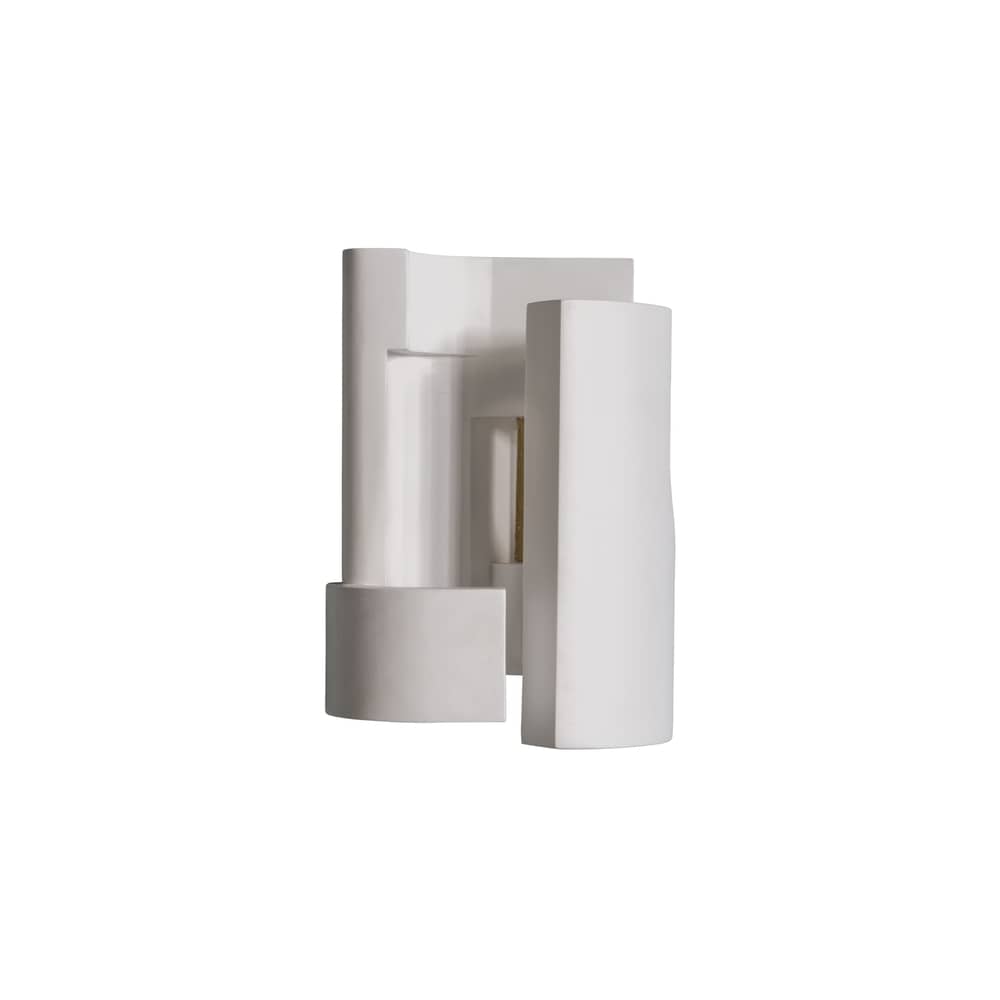 Wandleuchte Soul Story 5 stein weiß gold / LED - Gips & Blattgold - DCW éditions - Blattgold / Weiß - Gips