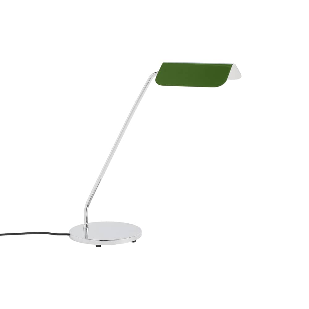 Lampe de table Apex métal vert / H 38 cm - Orientable - Hay - Vert émeraude - Acier