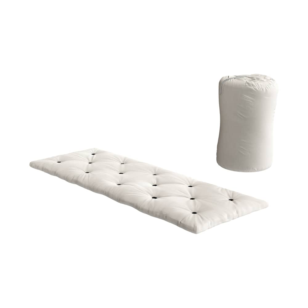 Matelas-futon Bed in a Bag / Lit d\'appoint - 70 x 190 cm - KARUP DESIGN - Naturel 701 - Coton, Fibres mélangées, Polyester