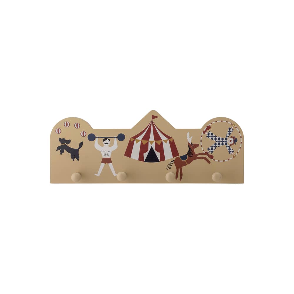 Appendiabiti Miou legno multicolore / L 42 cm - Bloomingville - Multicolore - MDF certificato FSC