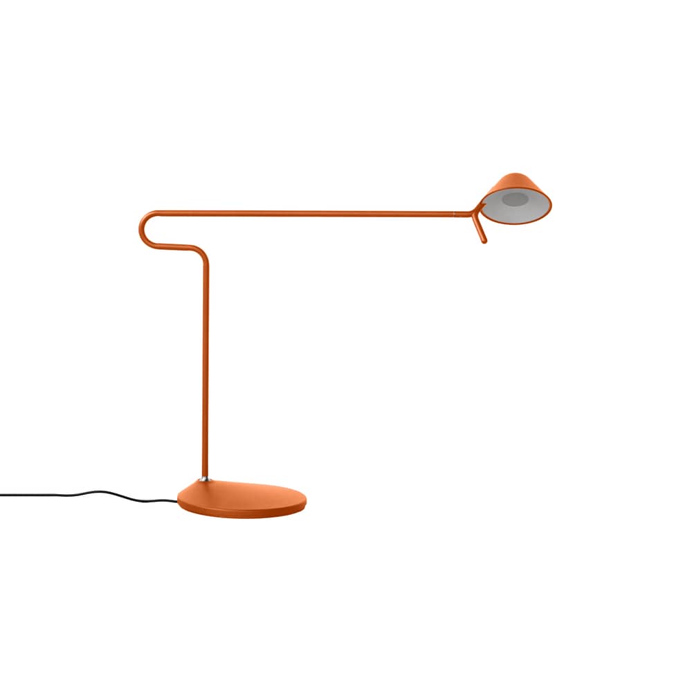 Lampe de bureau Pixi LED métal orange / Orientable - Fermob - Orange confite - Acier