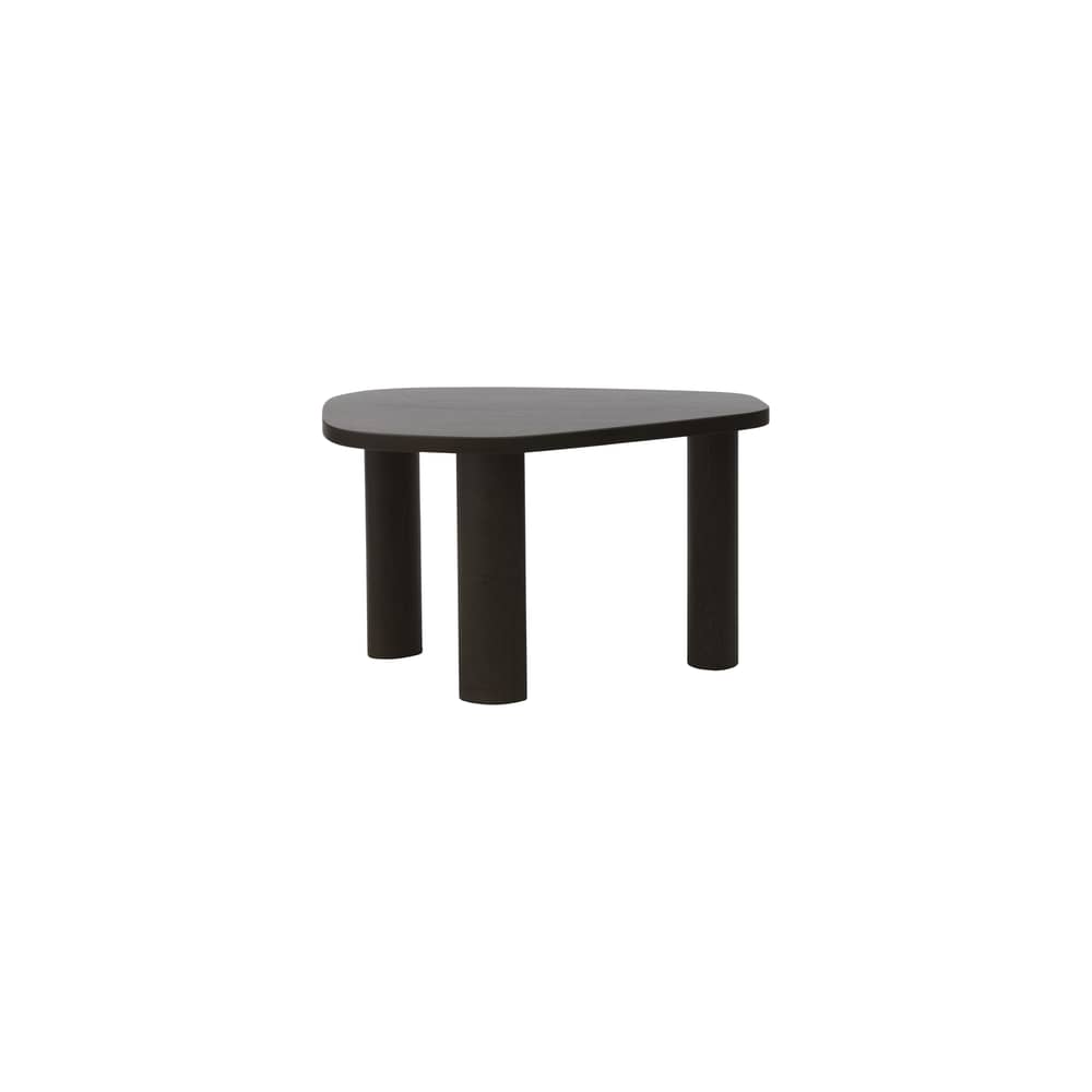 Table basse Sculp Small / 65 x 45,5 x H 39 cm - Normann Copenhagen - 65 x 45,5 x H 39 cm / Brun - Frêne massif teinté