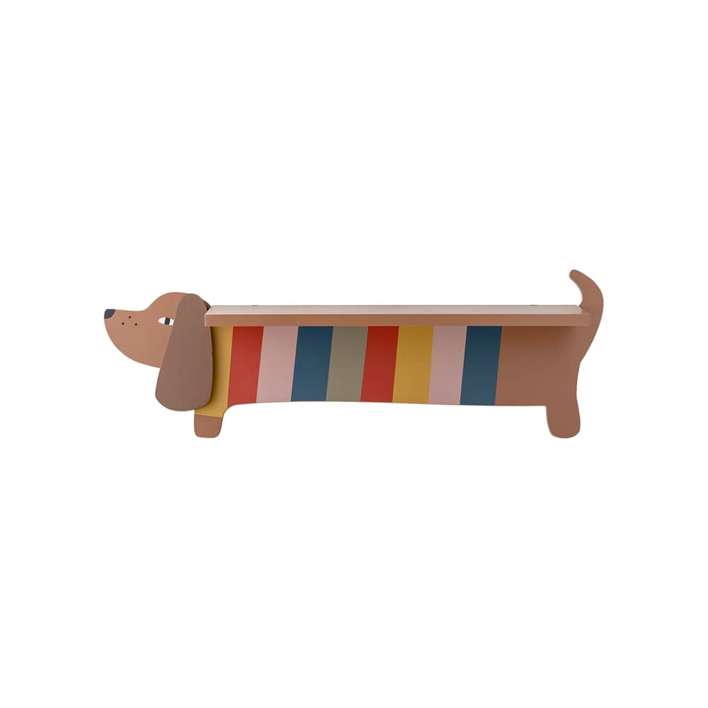 Etagère murale Charlie bois multicolore / L 54 cm - Bloomingville - Multicolore - MDF