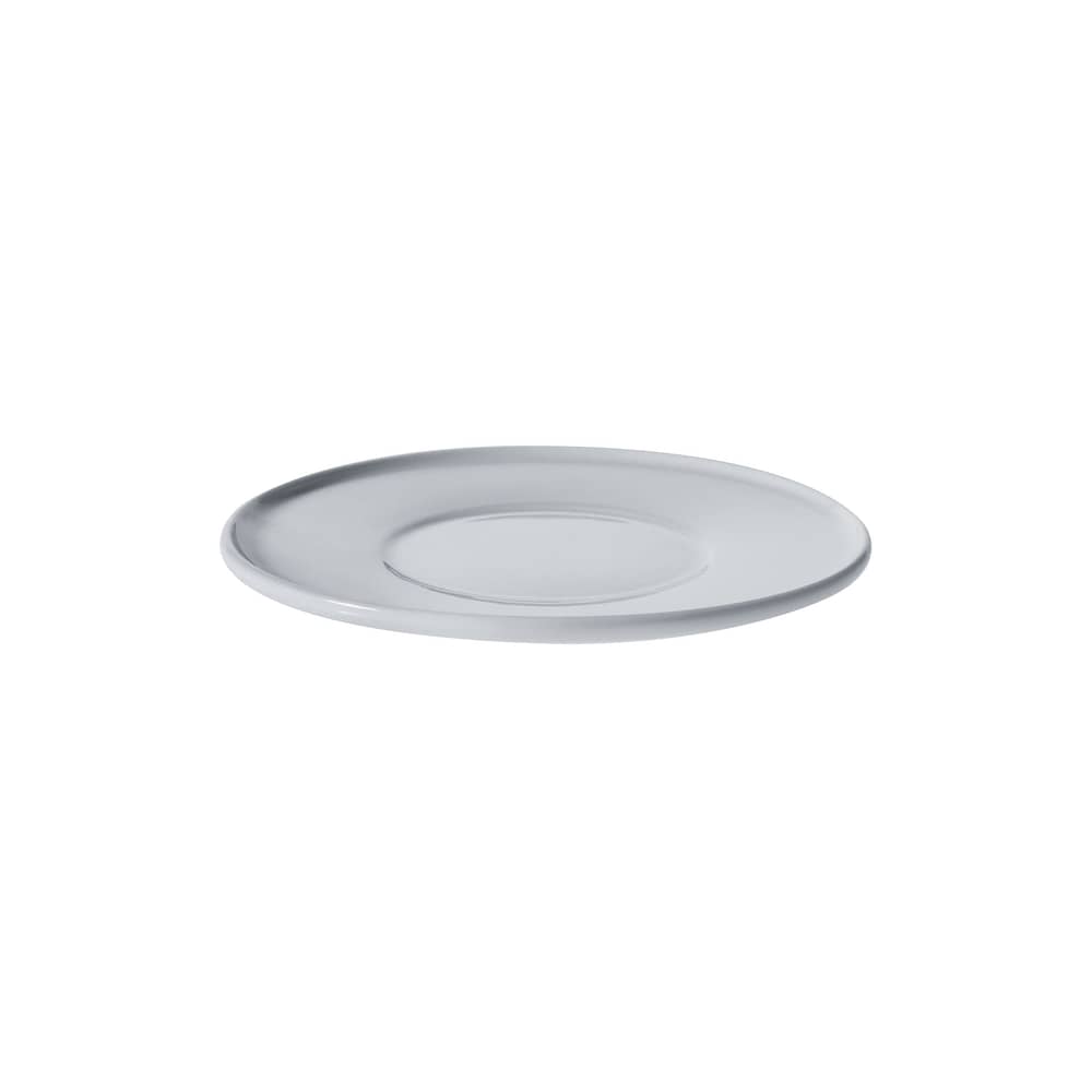 Soucoupe  céramique blanc pour tasse à thé Platebowlcup - Alessi - Soucoupe blanche - Porcelaine