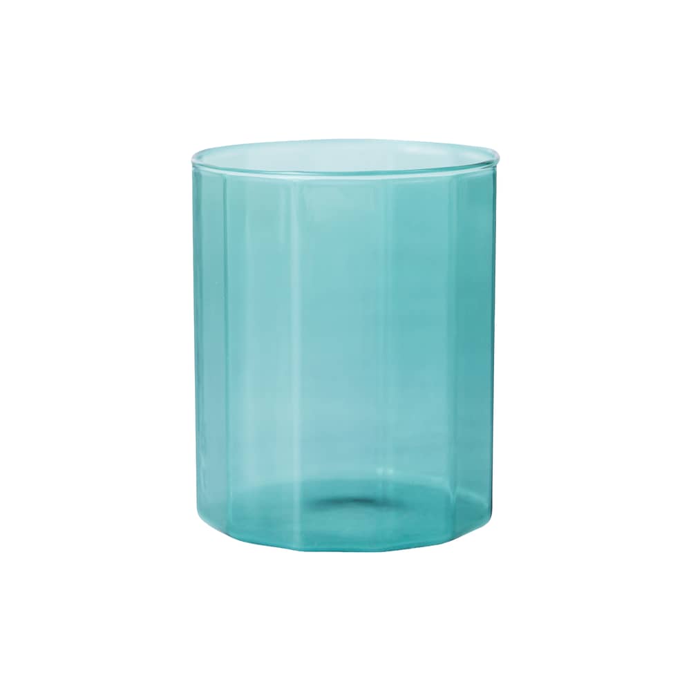 Bicchiere Sunlit vetro blu / 42,5 cl - HK LIVING - Blu - Vetro borosilicato