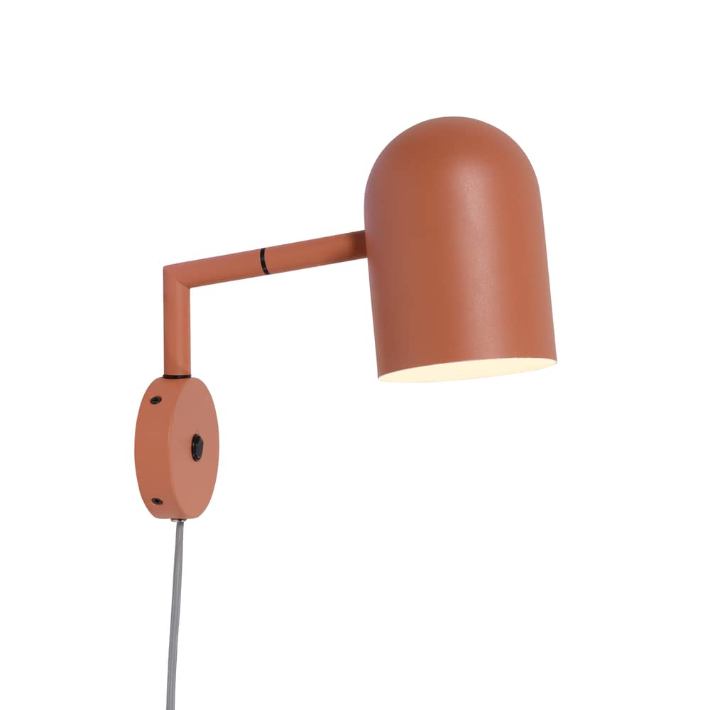 It's about Romi Marseille Wall light with plug - terracotta | Made