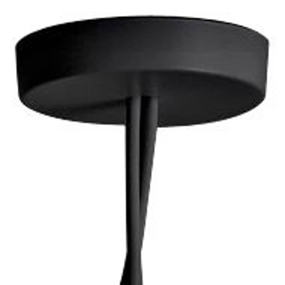 Accessoire  métal noir / Rosace multiple pour connecter jusqu\'à 5 suspensions AIM & AIM SMALL - Flos - Noir - Aluminium peint