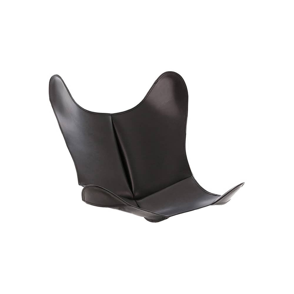 Accessorio  pelle nero / Fodera per poltrona AA - Pelle di bufalo - AIRBORNE - Nero - Pelle di bufalo