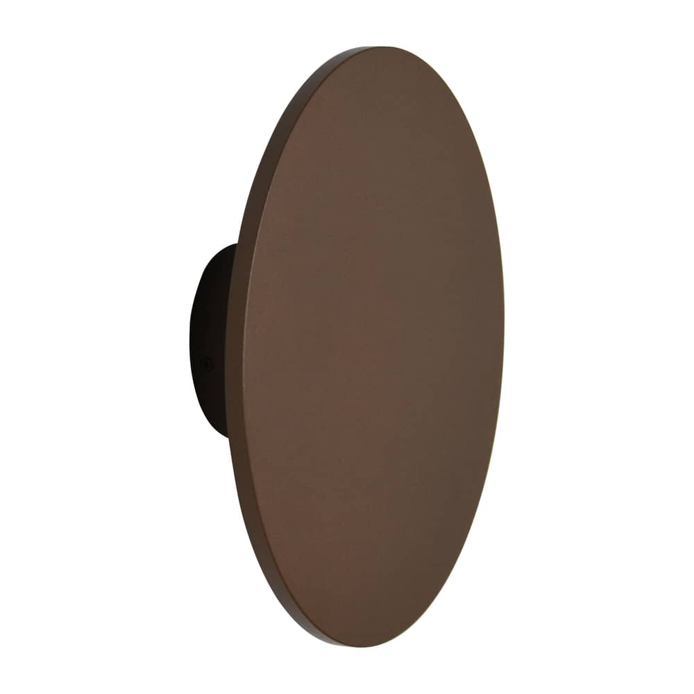 Zenith Wall light metal brown / LED - Ø 30 cm - ENOstudio - Rusty - Steel