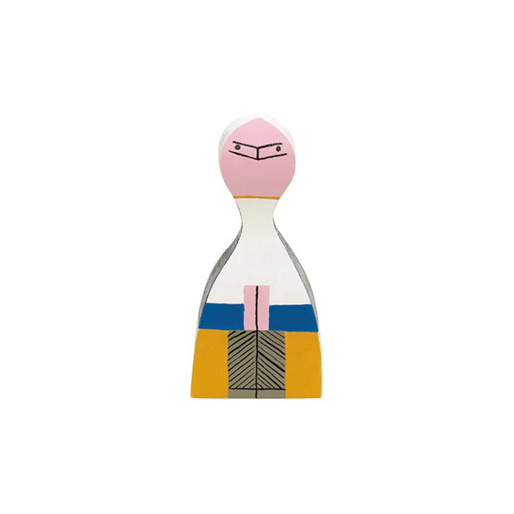 Decorazione Wooden Dolls - No. 15 legno multicolore / By Alexander Girard, 1952 - Vitra - No. 15 - Abete