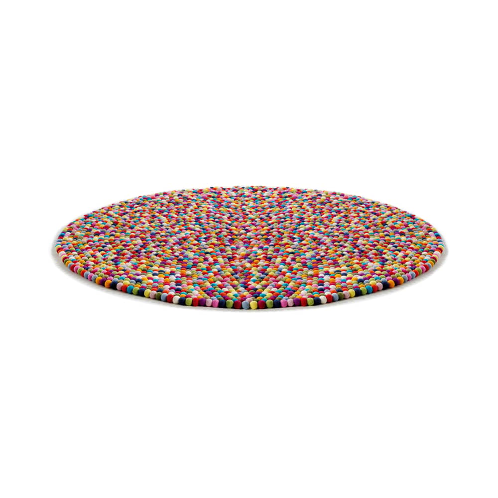 Tapis Pinocchio  multicolore Ø 140 cm - Hay - Multicolore - Laine