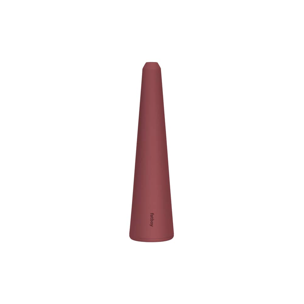 Bougeoir Spire métal rouge Large / H 30 cm - Fatboy - Prune - Aluminium